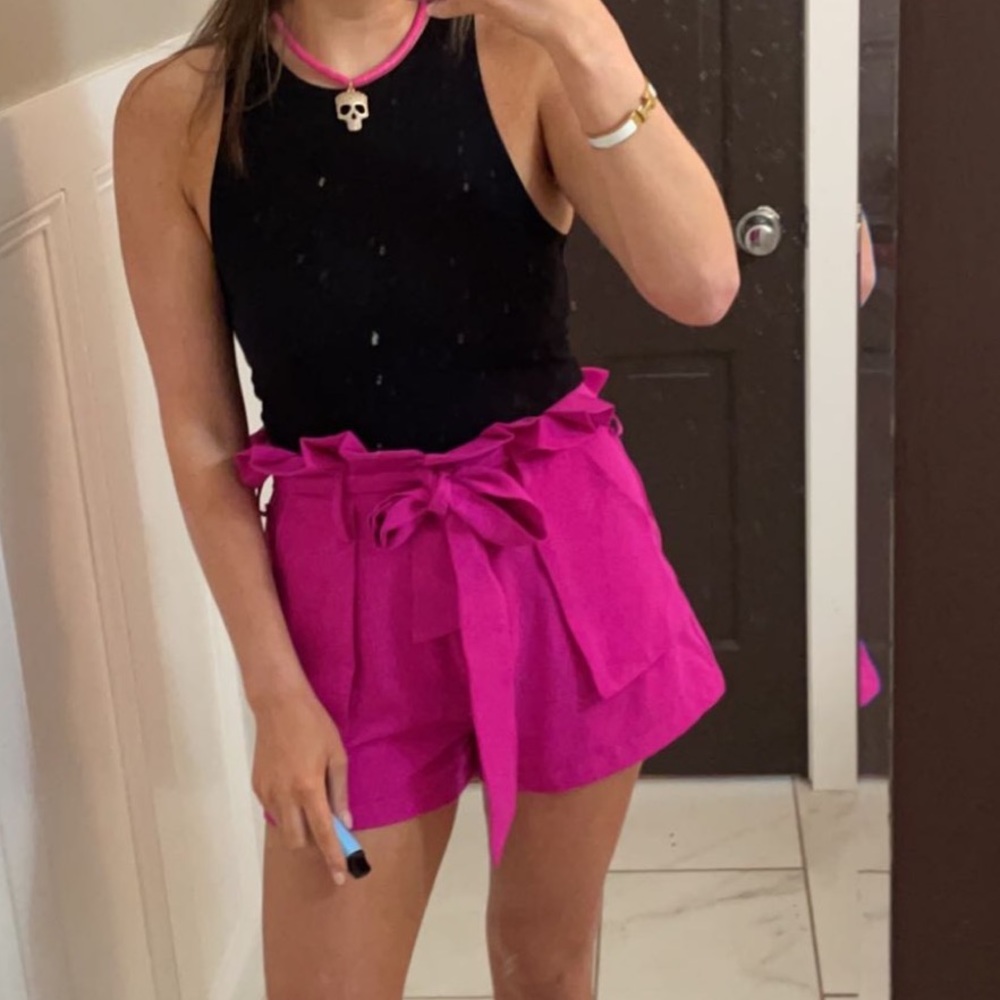 Paper bag shorts